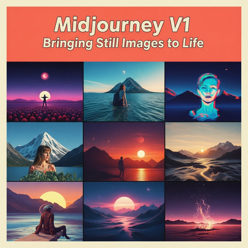 Midjourney Launches V1 Video: Bringing Still Images to&nbsp;Life