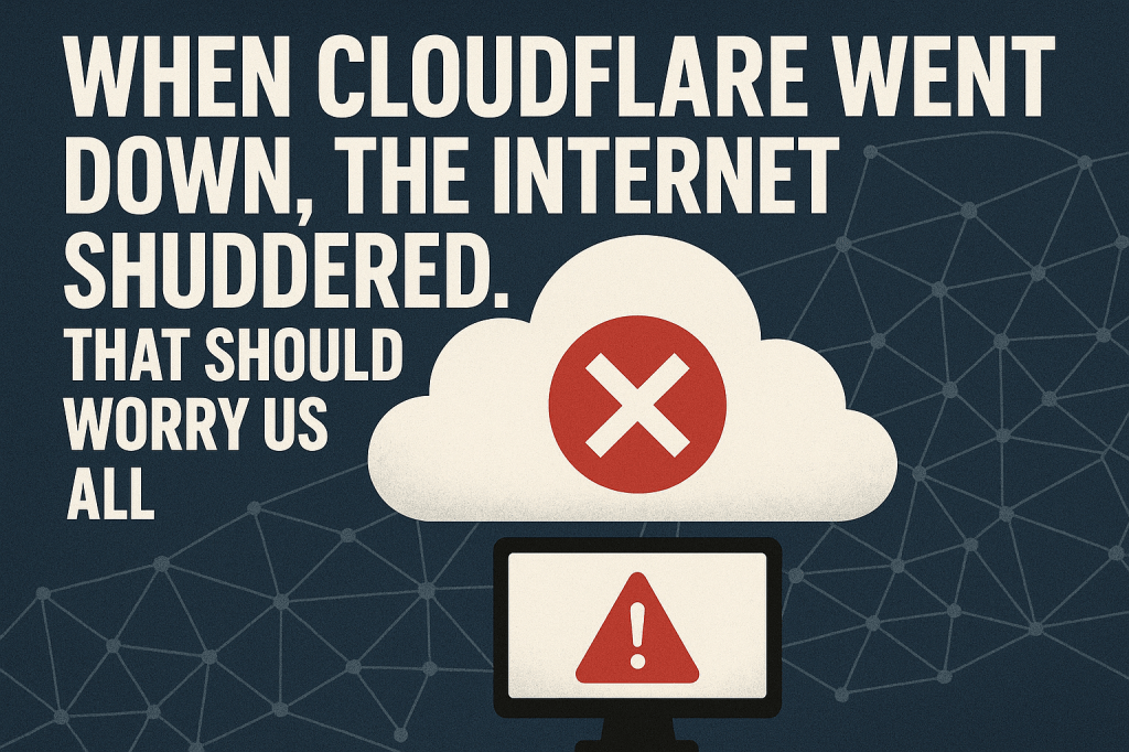 Cloudflare outage: how a single slip-up knocked big chunks of the internet&nbsp;offline